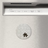 Fehlendes Puzzleteil Weiß Magnet (In Situ (Geschirrspüler))