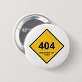 Fehler 404: Demokratie wurde nicht gefunden Button (Vorne & Hinten)