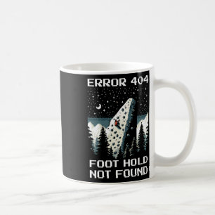Fehler 404 – Fehlender Halt beim Klettern Pixel De Kaffeetasse