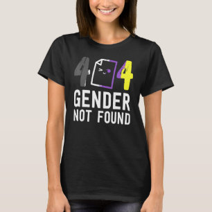 Fehler 404 Geschlecht wurde nicht bei LGBT gefunde T-Shirt