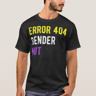 Fehler 404 Geschlecht wurde nicht gefunden I T-Shirt