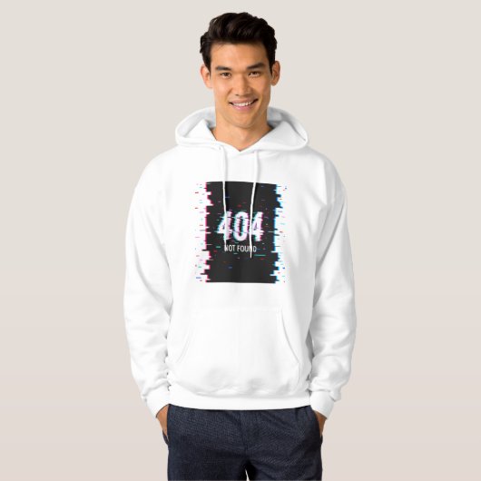 Fehler 404 hoodie (Vorne ganz)