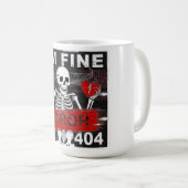 Fehler 404 kaffeetasse (VorderseiteRechts)