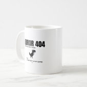 Fehler 404 kaffeetasse (Vorderseite Links)
