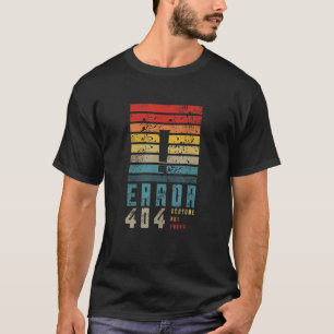 Fehler 404 Kostüm wurde zu Halloween-Wasserfarbe R T-Shirt