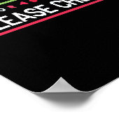 Fehler 404 Liebe nicht gefunden, Funny Anti-Valent Poster (Ecke)