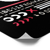 Fehler 404 Liebe nicht gefunden, Funny Anti-Valent Poster (Ecke)