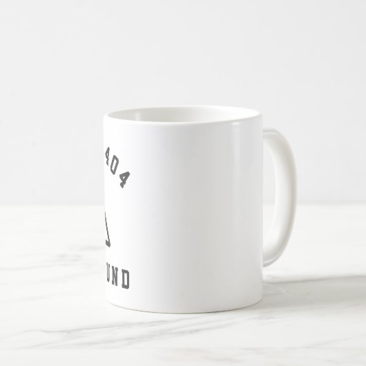 FEHLER 404 - NICHT GEFUNDEN - FUNNY WEB DEVELOPER KAFFEETASSE (VorderseiteRechts)