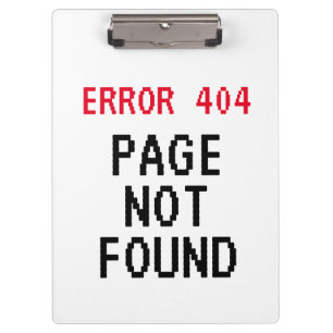 Fehler 404 Seite nicht gefunden lustiger Meme pers Klemmbrett