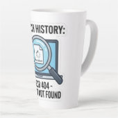 Fehler 404 Tasse - Lustiger IT Kaffeebecher (Rechte Ecke)