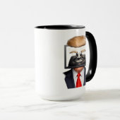 Fehler 404 – Trump Parodie Tasse (VorderseiteRechts)