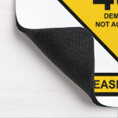 Fehler 406: Demokratie nicht akzeptabel Mousepad (Ecke)