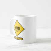 Fehler 408: Timeout für Demokratie Kaffeetasse (Vorderseite Links)