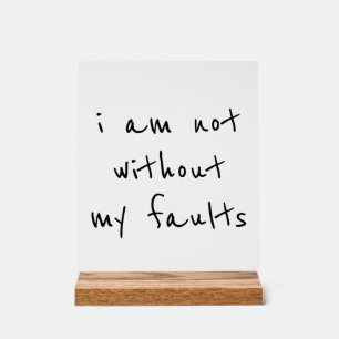 Fehler Akryllische Markierung Acrylschild