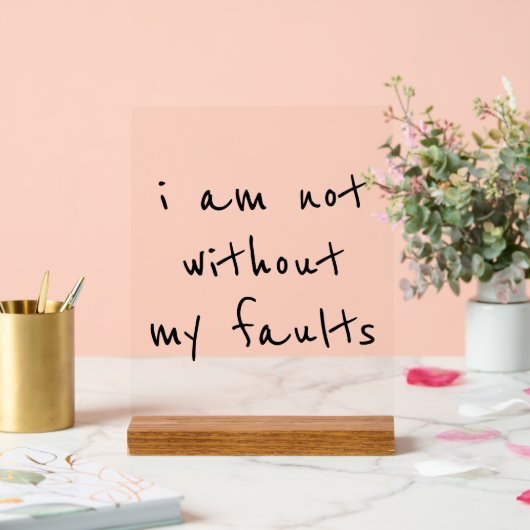 Fehler Akryllische Markierung Acrylschild (Hochzeit)