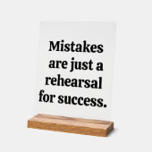 Fehler Akryllische Markierung Acrylschild (Winkel)