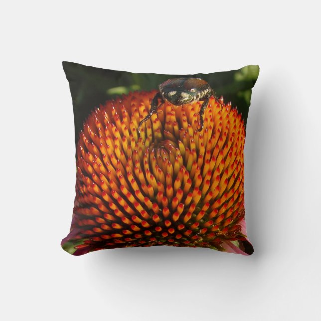 Fehler bei der Blume Kissen (Vorderseite)