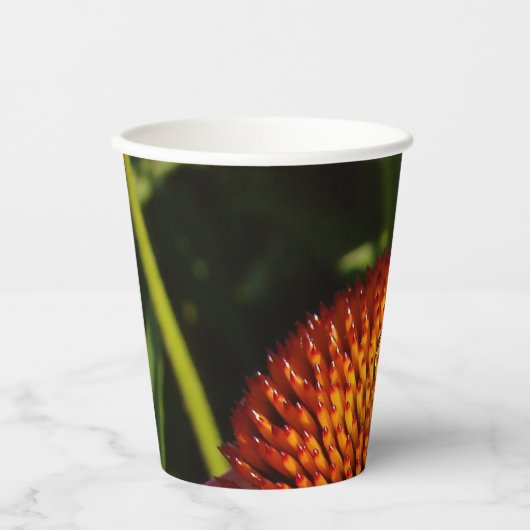 Fehler bei der Blume Pappbecher (Vorderseite)