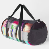 Fehler beim Laden der Dark Glitch Art Abstract Gri Duffle Bag (Rechte Ecke)