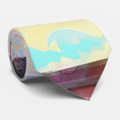 Fehler beim Laden der dunklen Glitch-Art Abstract  Krawatte (Gerollt)