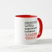 Fehler beim Laden der Produktivitätsstufe Funny Wo Tasse (VorderseiteRechts)