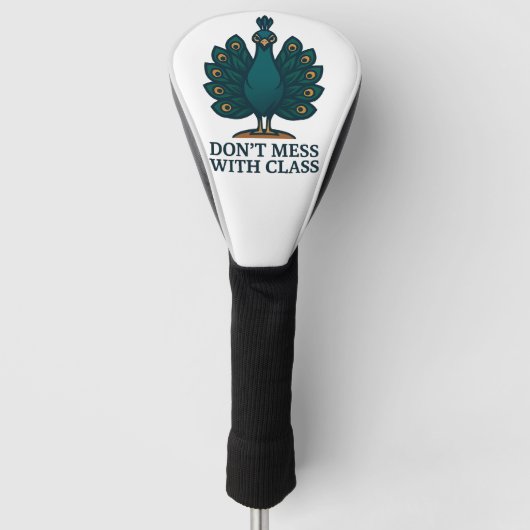 Fehler & Blumen Golf Headcover (Vorderseite)