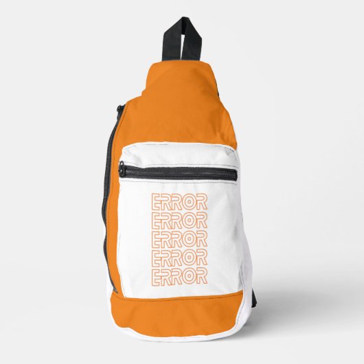 Fehler Crossbody Bag (Vorderseite)