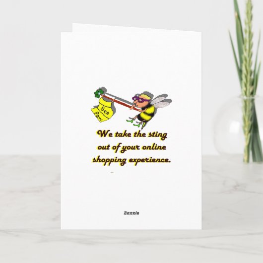 Fehler Dankeskarte (Rückseite)