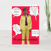 Fehler Dankeskarte (Vorderseite)