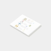 Fehler erlauben es zu denken MATH Lehrer Gif Post-it Klebezettel (angewinkelt)