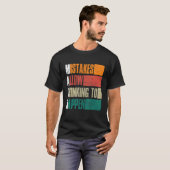 Fehler erlauben es zu denken, Math Teacher T-Shirt (Vorne ganz)