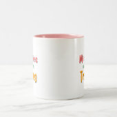Fehler gemein, den du versuchst zweifarbige tasse (Mittel)