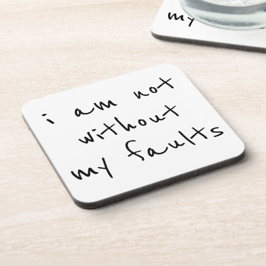 Fehler Hard Plastic Untersetzer (Linke Seite)