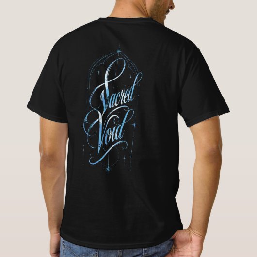 Fehler Heiliger Gotischer Cyberpunk Herren Front & T-Shirt (Rückseite)
