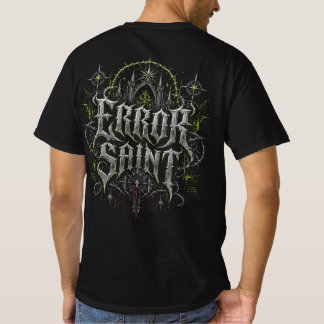 Fehler Heiliger Gotischer Cyberpunk Herren Front & T-Shirt
