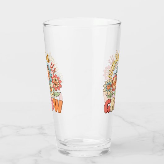 Fehler helfen uns zu wachsen - spielerisches, flor glas (Rechts)