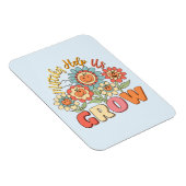 Fehler helfen uns zu wachsen - spielerisches, flor magnet (Rechte Seite)