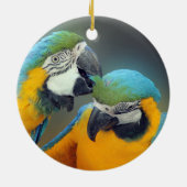 Fehler in der Liebe Keramik Ornament (Hinten)