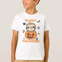Fehler in Kürbiskraut-Süßen-Slots zu Halloween T-Shirt