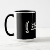 Fehler in Schwarz Tasse (Links)