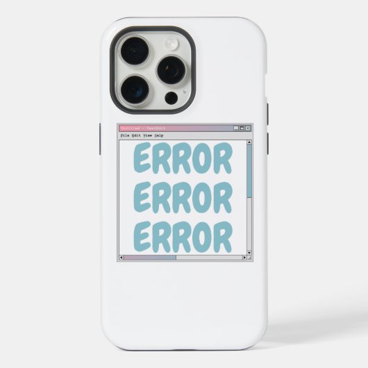 Fehler iPhone Hülle (Rückseite)