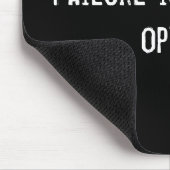 Fehler ist immer eine Option Mousepad (Ecke)