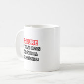Fehler...Keine Option...Physik Lehrer Kaffeetasse (Vorderseite Links)