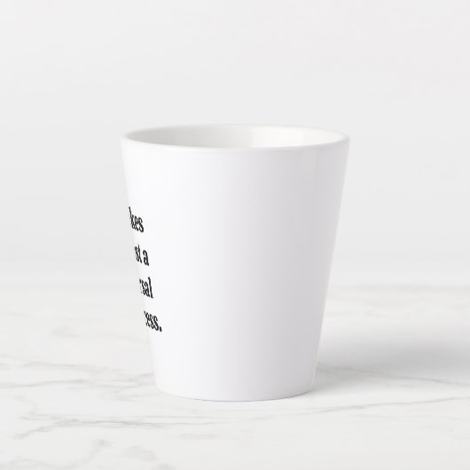 Fehler Latte Tasse (Vorderseite)