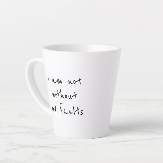 Fehler Latte Tasse (Linke Ecke)