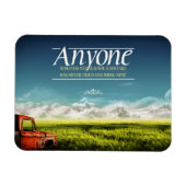 "Fehler machen" Inspiration flexibel Magnet (Horizontal)