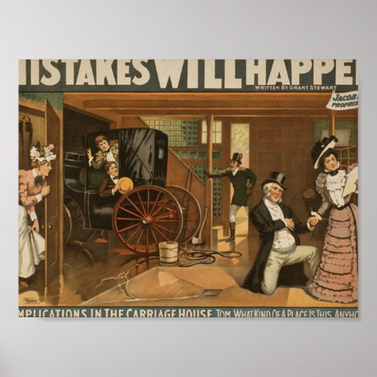 Fehler passieren poster (Vorne)