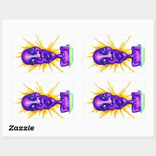 Fehler Rechteckiger Aufkleber (Blatt)