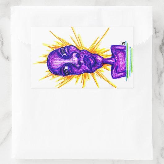 Fehler Rechteckiger Aufkleber (Tasche)