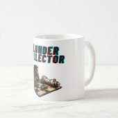 Fehler Sammler Lustiger Schachspieler Kaffeetasse (VorderseiteRechts)